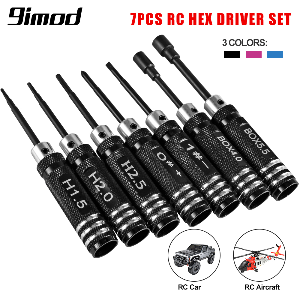 Rc Helicopter Tool Kit - 9IMOD RC Hex Driver Set Metal
