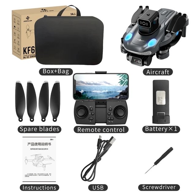 Rc Helicopter Blade - KF613 MAX Drone Battery Propeller USB