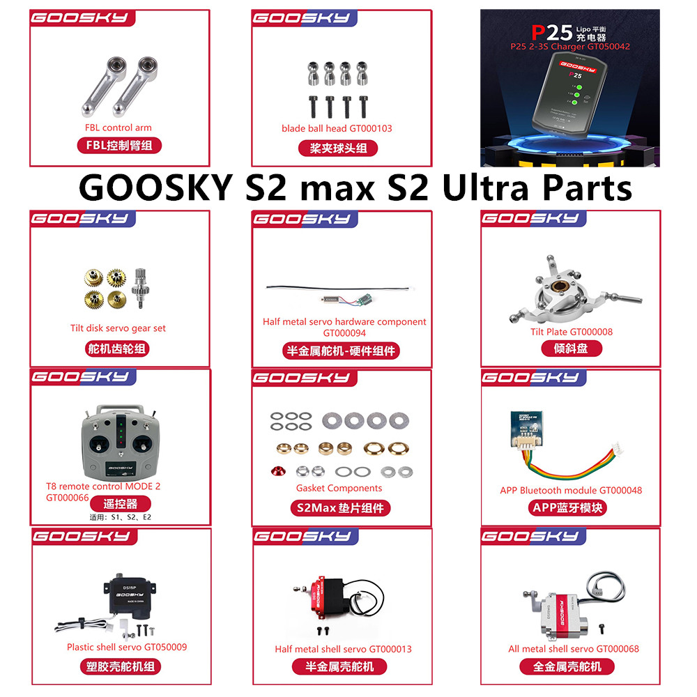 GOOSKY S2 max S2 Ultra RC Heli - Rc Helicopter Coaxial ulasan dan harga
