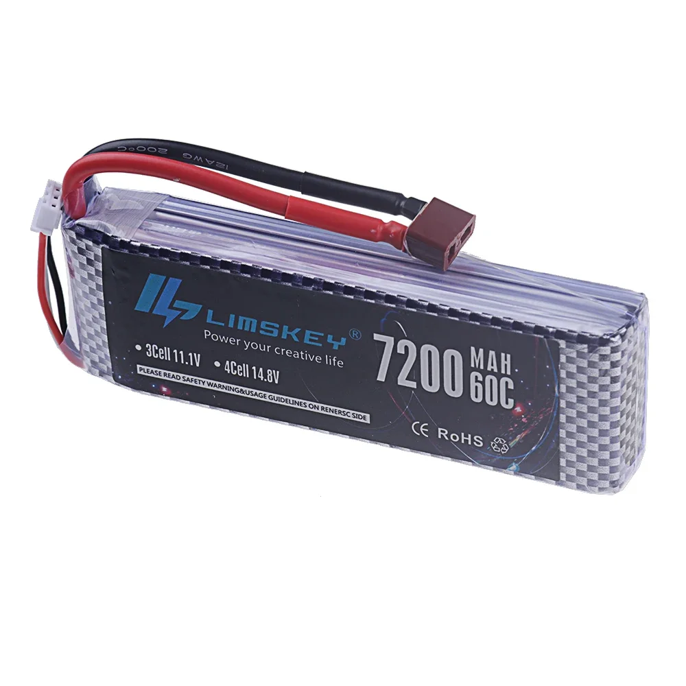 Upgrade 7200MAH 7.4V 60C LiPo  - Rc Helicopter Parts ulasan dan harga