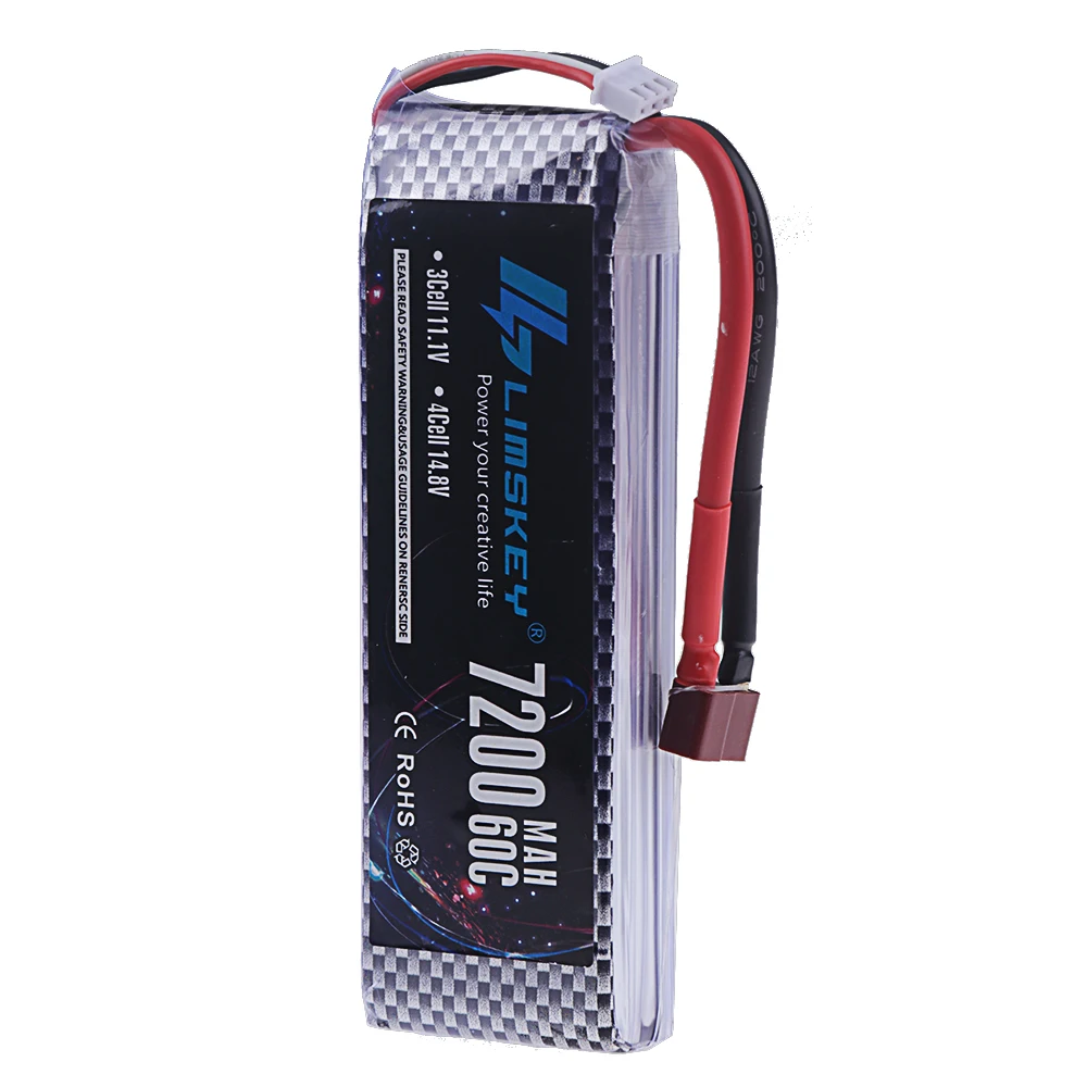 Upgrade 7200MAH 7.4V 60C LiPo  - Rc Helicopter Parts ulasan dan harga